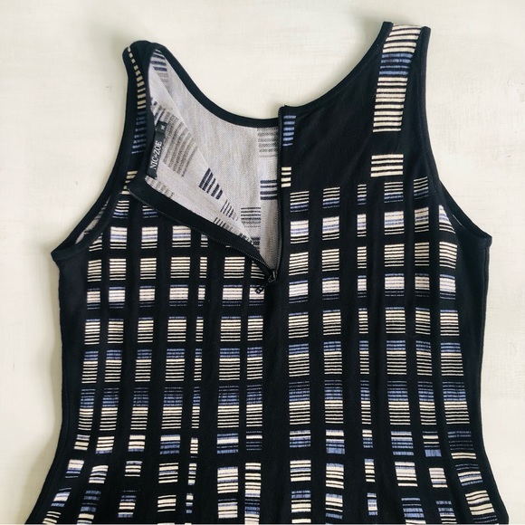 NIC+ZOE Black and Gray Striped Midi Dress NWT - Picture 15 of 15
